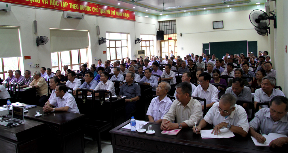 C&aacute;c đại biểu tham dự lớp tập huấn