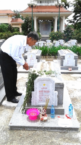Gian nan hành trình tìm mộ liệt sĩ Nguyễn Văn Xuân.