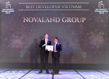 Novaland là Nhà phát triển dự án bất động sản tốt nhất Việt Nam 2019