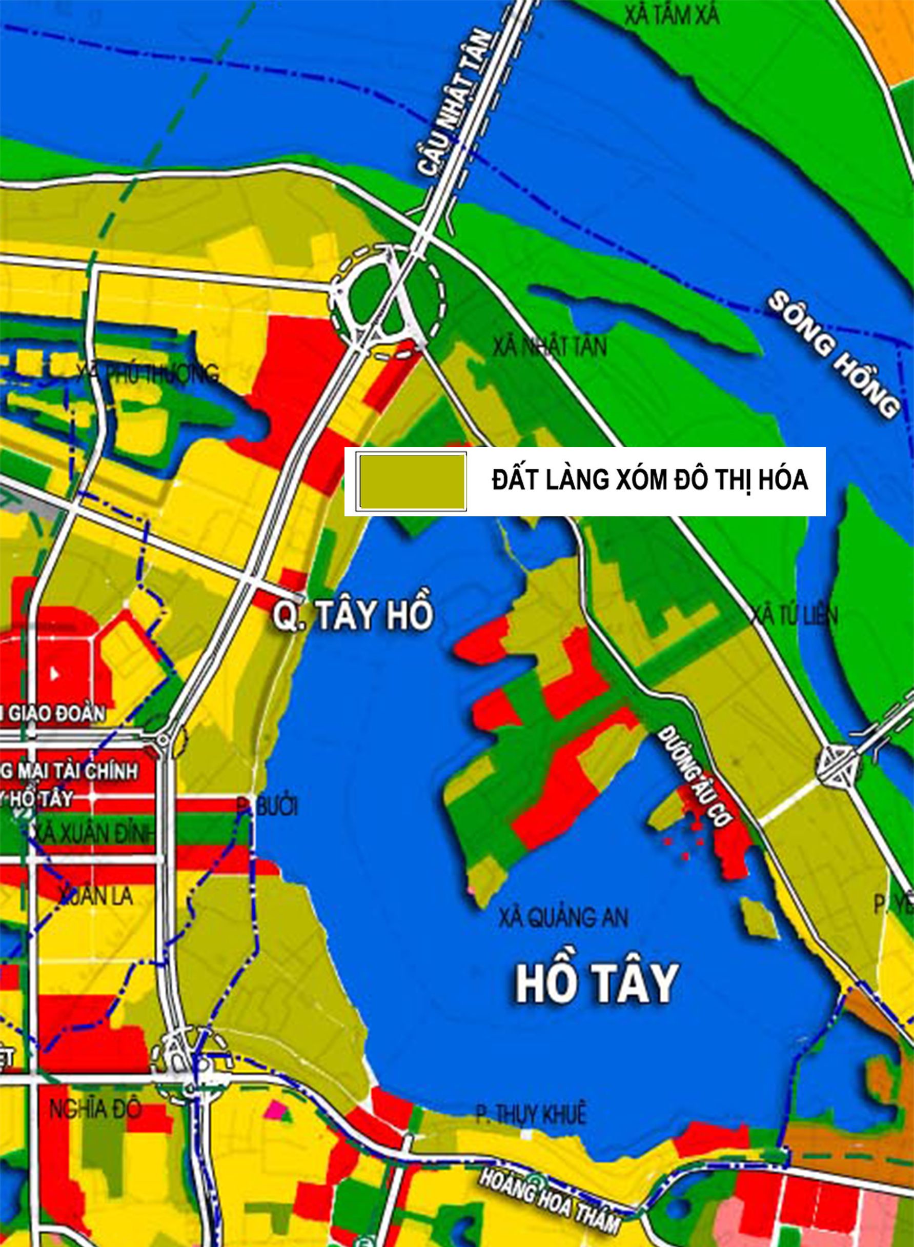 Theo Quyết định số 1259/QĐ-TTg, khu vực đất của c&aacute;c hộ d&acirc;n được x&aacute;c định l&agrave; đất &ldquo;l&agrave;ng x&oacute;m đ&ocirc; thị h&oacute;a&rdquo;