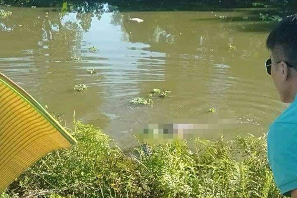 Con k&ecirc;nh nơi ph&aacute;t hiện thi thể người vợ