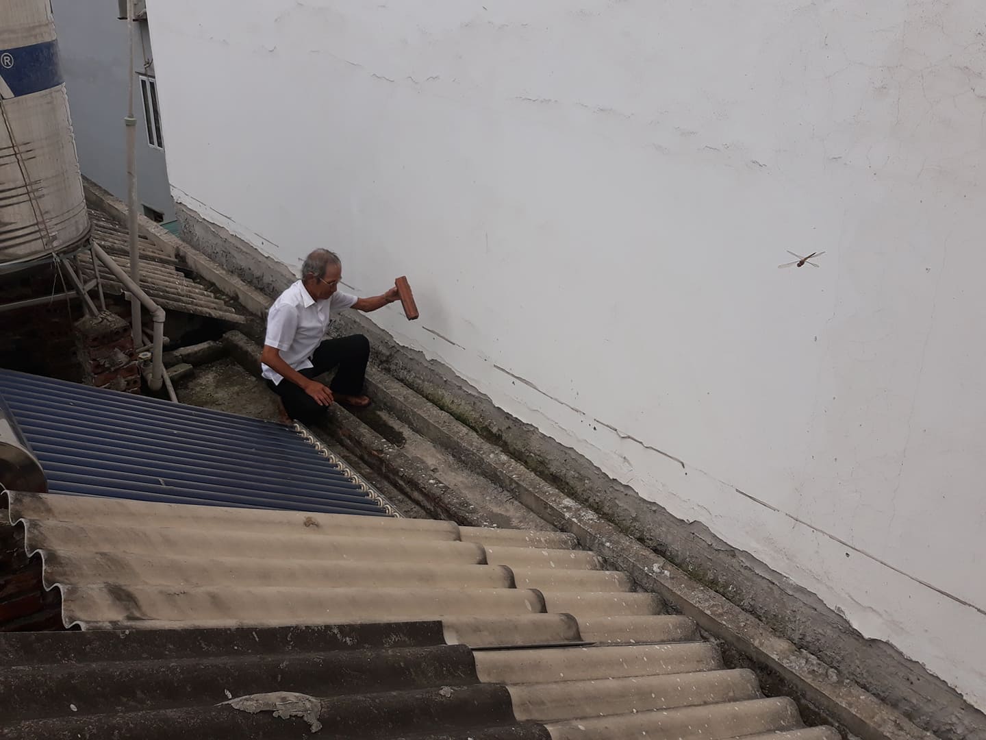 C&ocirc;ng tr&igrave;nh x&acirc;y dựng hệ thống tho&aacute;t nước sang phần đất của gia đ&igrave;nh &ocirc;ng b&agrave; Năm Hạnh, l&agrave;m nước chảy v&agrave;o nh&agrave; gia đ&igrave;nh &ocirc;ng b&agrave; mỗi khi trời mưa (sau khi bị phản đối gay gắt, Chủ đầu tư đ&atilde; th&aacute;o dỡ)