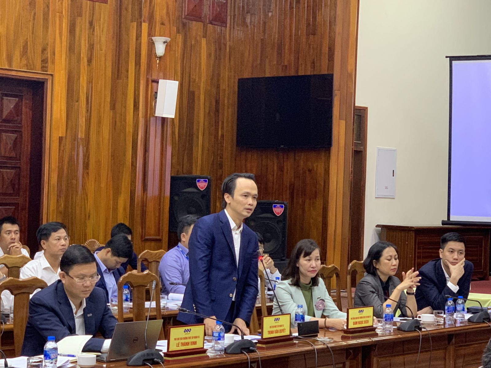 Ảnh 1: &Ocirc;ng Trịnh Văn Quyết, Chủ tịch HĐQT Tập đo&agrave;n FLC