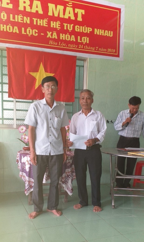 Xã Hòa Lợi, huyện Giồng Riềng, tỉnh Kiên Giang: Thành lập Câu lạc bộ LTHTGN ấp Hòa Lộc