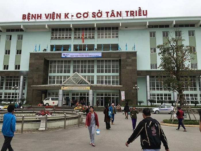 Trụ sở Bệnh viện K cơ sở T&acirc;n Triều