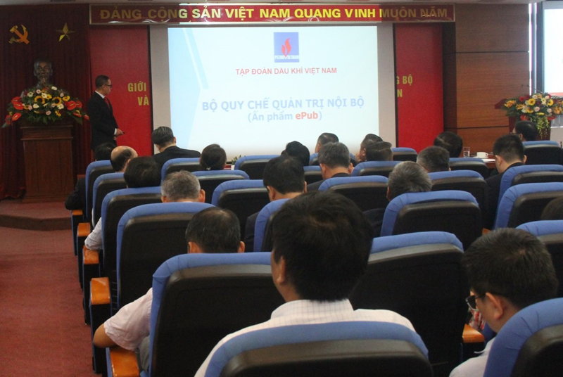 Bộ Quy chế quản trị nội bộ Tập đoàn Dầu khí Quốc gia Việt Nam ra đời là dấu mốc quan trọng