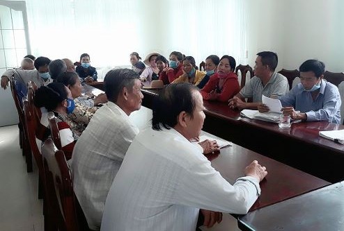 diện c&aacute;c hộ d&acirc;n taị trụ sở tiếp c&ocirc;ng d&acirc;n tỉnh