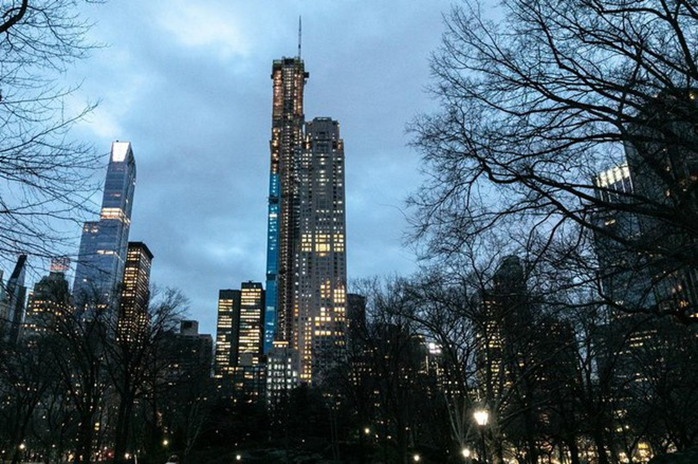 T&ograve;a nh&agrave; 220 Central Park South, Manhattan, th&agrave;nh phố New York, nơi sở hữu căn hộ đắt nhất nước Mỹ.