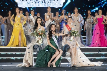 Lương Thùy Linh đăng quang Hoa hậu Thế giới Việt Nam 2019