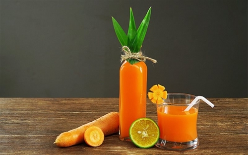 Nước cà rốt  bổ dưỡng và chữa bệnh