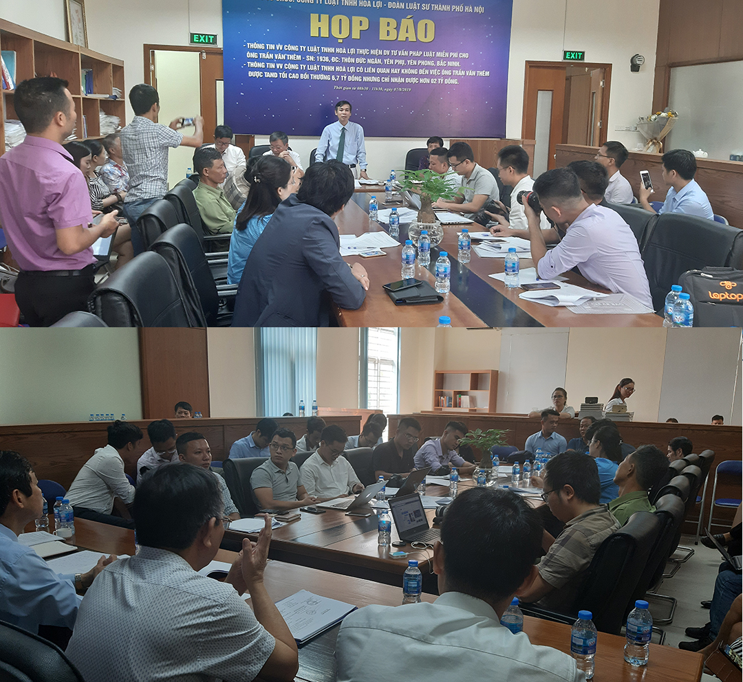 Quang cảnh cuộc họp b&aacute;o