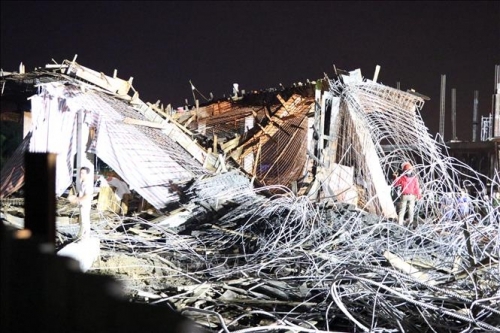 Sập giàn giáo tại Hải Phòng: Công trình xây dựng trái phép