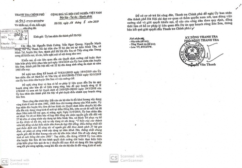 Xã Minh Trí, huyện Sóc Sơn, TP Hà Nội: Cần bảo đảm quyền lợi cho người đi khai hoang khu kinh tế mới