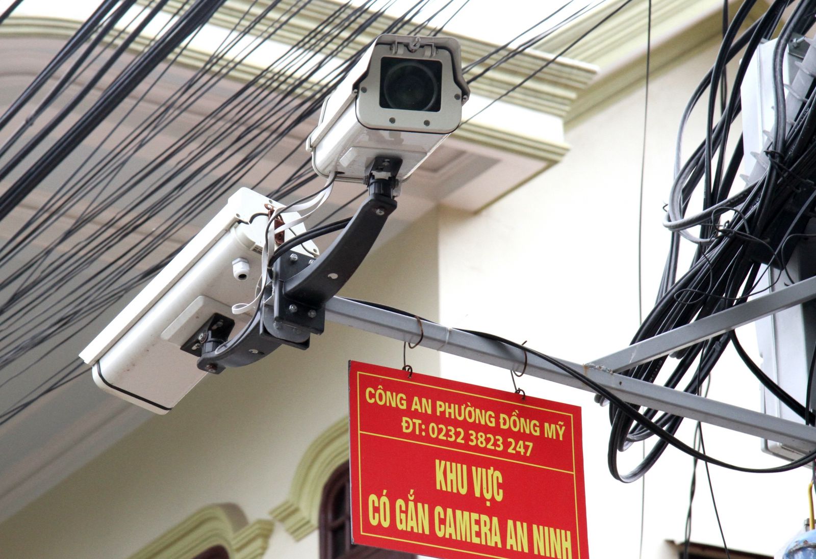 Một điểm gắn camera gi&aacute;m s&aacute;t