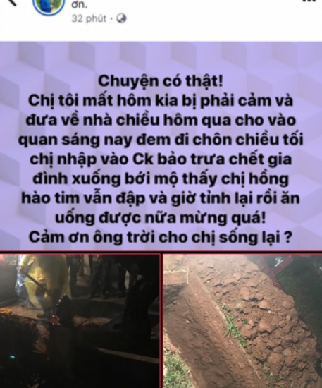 Có thật sự việc người chết 2 ngày sống lại ở Bắc Giang?