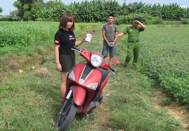 Hùng và Nhi khi bị v&acirc;y bắt. Ảnh: Nguy&ecirc;̃n Trung