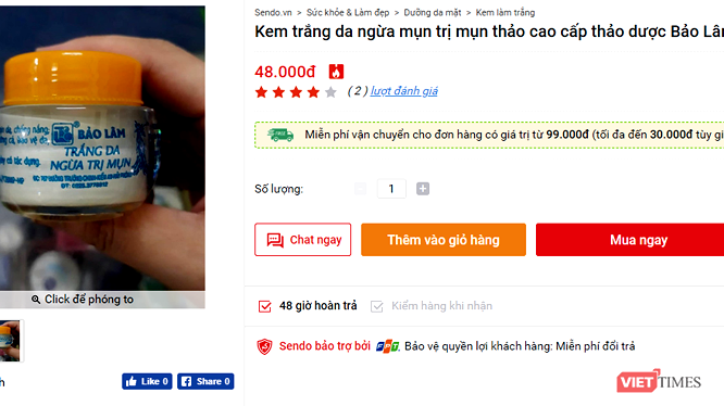 Nhiều lô mĩ phẩm vi phạm bị đình chỉ lưu hành