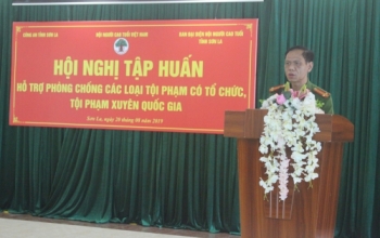 Trung ương Hội NCT Việt Nam: Tập huấn cho cán bộ Hội NCT tỉnh Sơn La