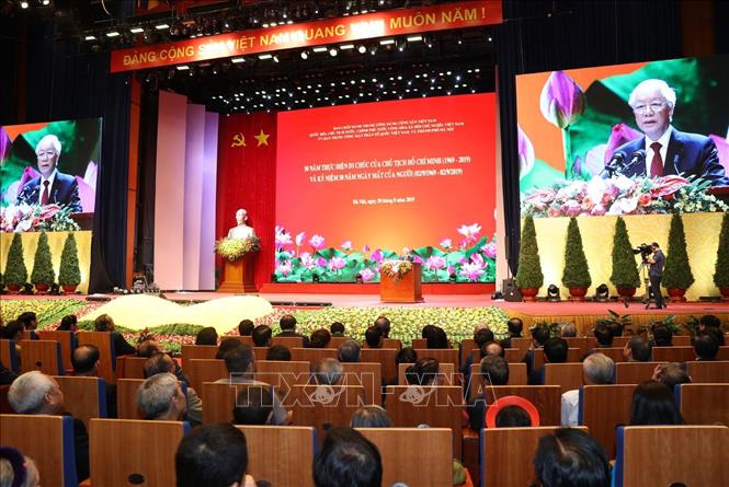 Quang cảnh buổi lễ. Ảnh: Tr&iacute; Dũng/TTXVN