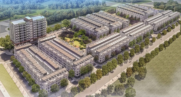 T&amp;T Phố Nối v&ocirc; c&ugrave;ng hấp dẫn khi thấp hơn so với mặt bằng chung với mức gi&aacute; dự kiến từ 14 triệu đồng/m2