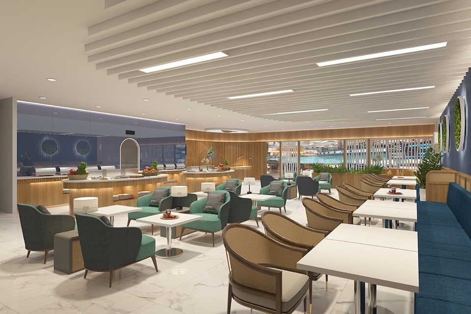 Ảnh 2: Mang hơi thở hiện đại trong từng đường n&eacute;t, khu vực ẩm thực hứa hẹn mang đến cho kh&aacute;ch h&agrave;ng sự thoải m&aacute;i nhất khi thưởng thức m&oacute;n ăn