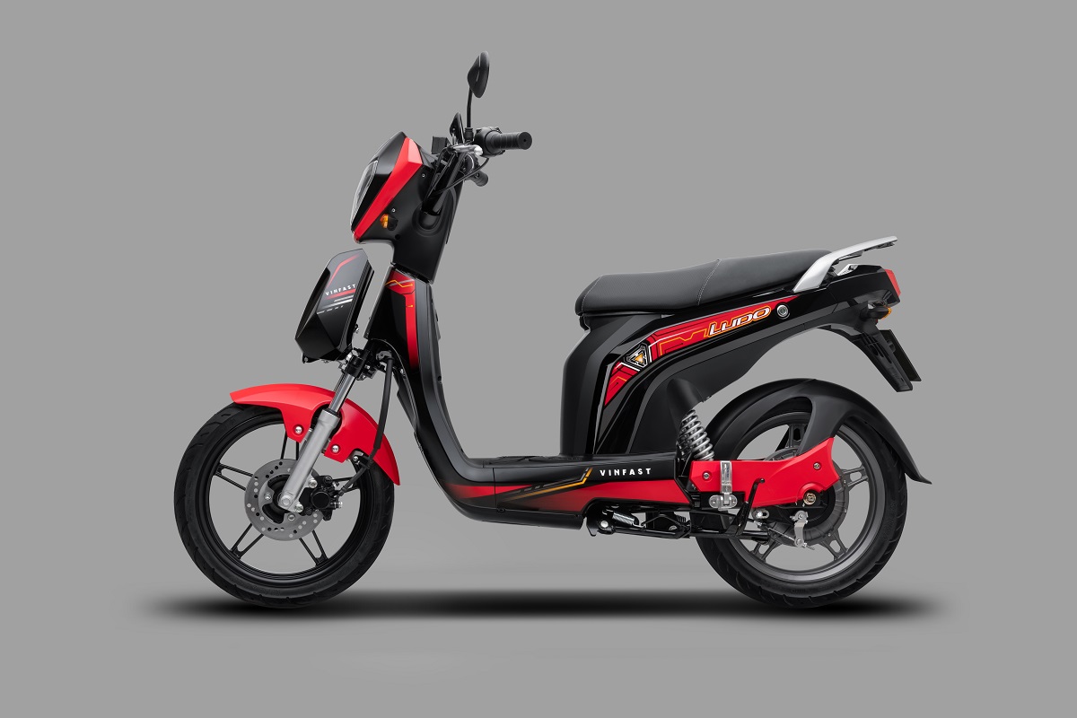 VinFast Ludo sử dụng động cơ Bosch 500W, c&oacute; vận tốc tối đa 35km/h