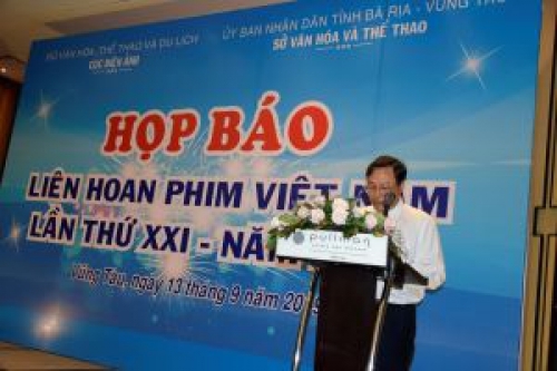 Tỉnh Bà Rịa - Vũng Tàu: Công bố chuỗi sự kiện liên hoan phim lần XXI-2019