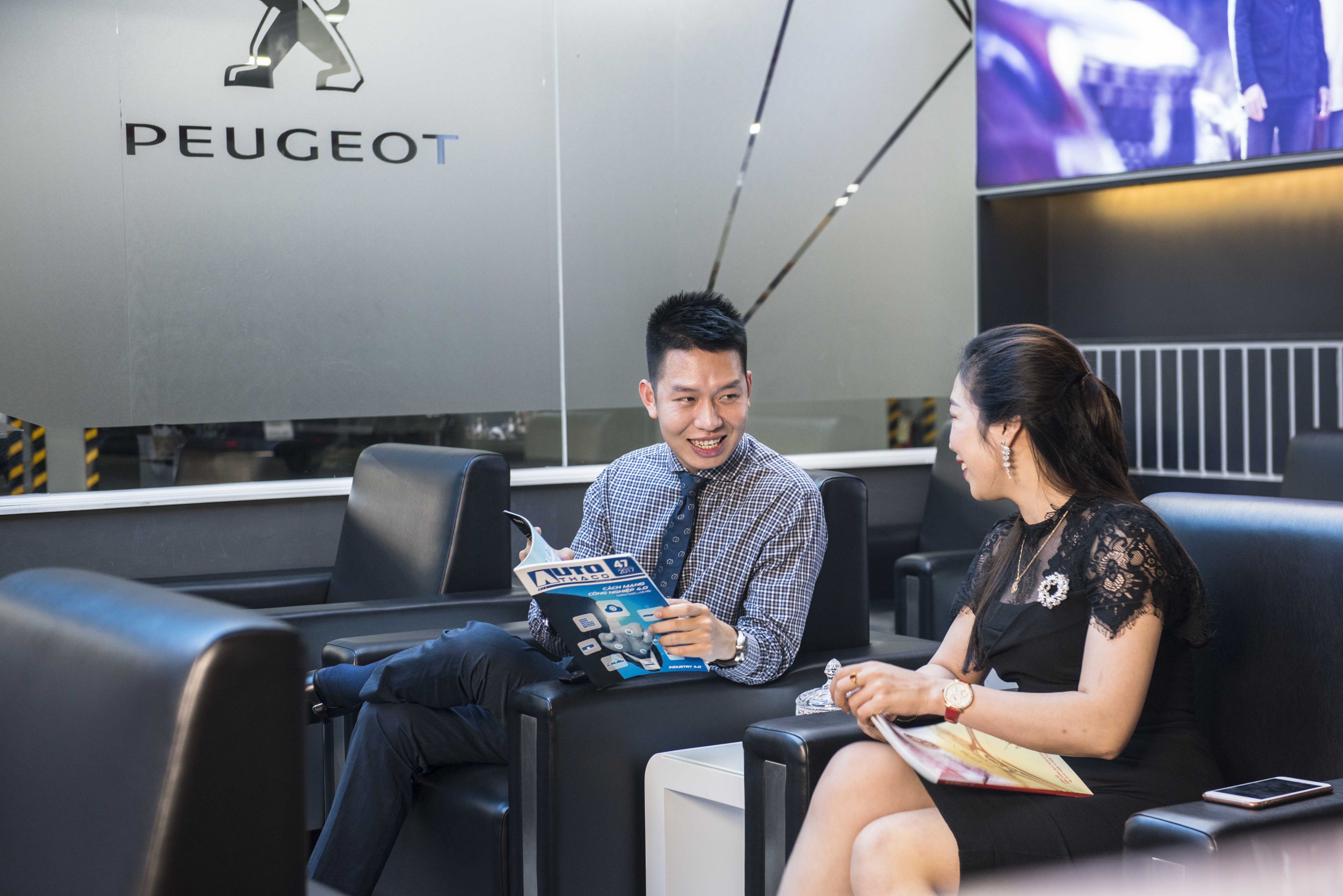 Hệ thống showroom Peugeot chuẩn 3S toàn cầu tại Việt Nam