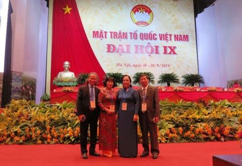 Đoàn đại biểu Hội NCT Việt Nam do Chủ tịch Phạm Thị Hải Chuyền dẫn đầu dự Đại hội MTTQ Việt Nam lần thứ IX: Phong trào thi đua yêu nước “Tuổi cao - Gư