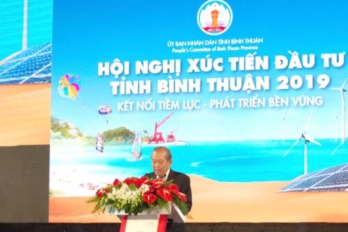 Hội nghị xúc tiến đầu tư tại Bình Thuận: “Kết nối tiềm lực – Phát triển bền vững”