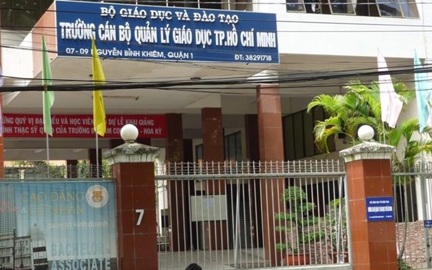 Trường CBQLGD TP Hồ Ch&iacute; Minh. Ảnh: Website nh&agrave; trường
