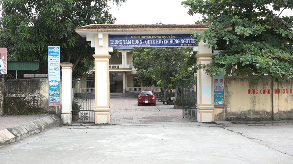 Trung t&acirc;m GDNN-GDTX huyện Hưng Nguy&ecirc;n