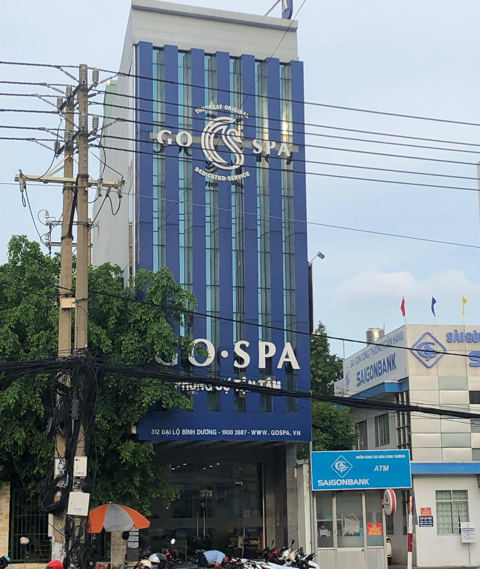 2.Cơ sở Go Spa tại đại chỉ 312 Đại lộ B&igrave;nh Dương, phường Ph&uacute; H&ograve;a, TP Thủ Dầu Một, tỉnh B&igrave;nh Dương
