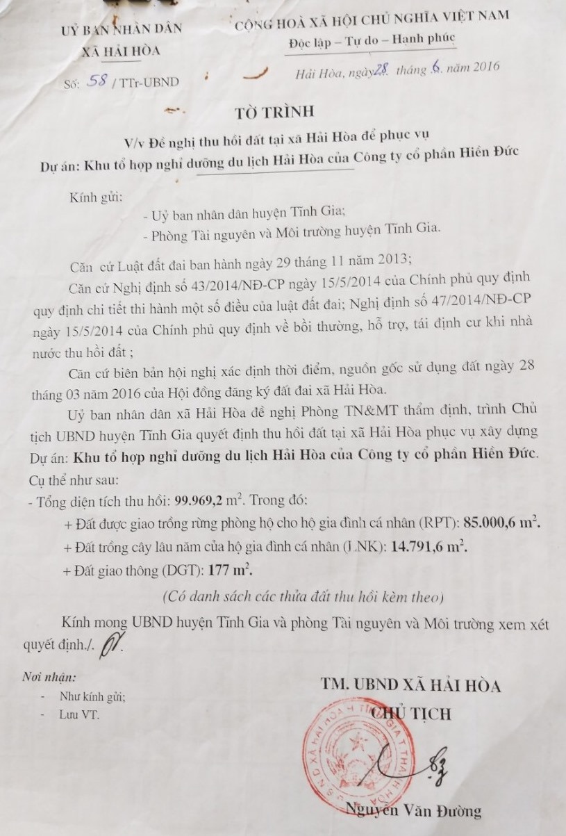 Huyện Tĩnh Gia, Thanh Hóa: Dự án “treo” 11 năm, làm khổ dân đến bao giờ ?