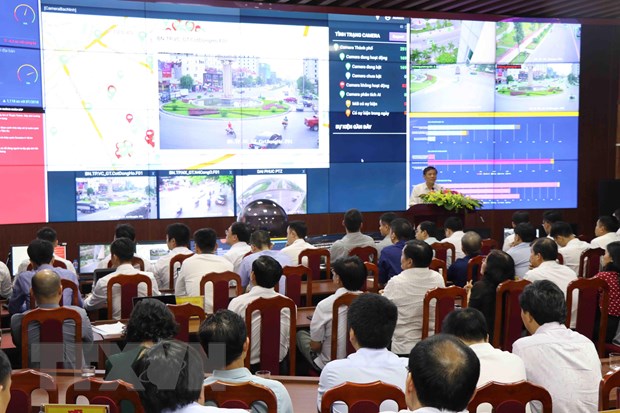 To&agrave;n cảnh chương tr&igrave;nh. (Ảnh: Thanh Thương/TTXVN)