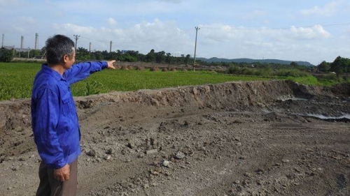 Hải Dương: Người dân tố Công ty CP thép Hòa Phát xả thải gây ô nhiễm môi trường?