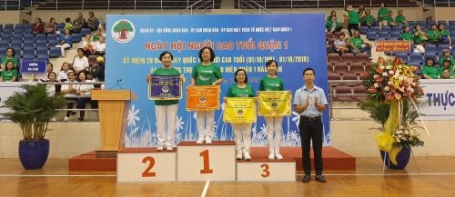 Ngày Hội Người cao tuổi quận 1, TP Hồ Chí Minh: Ngập tràn niềm vui