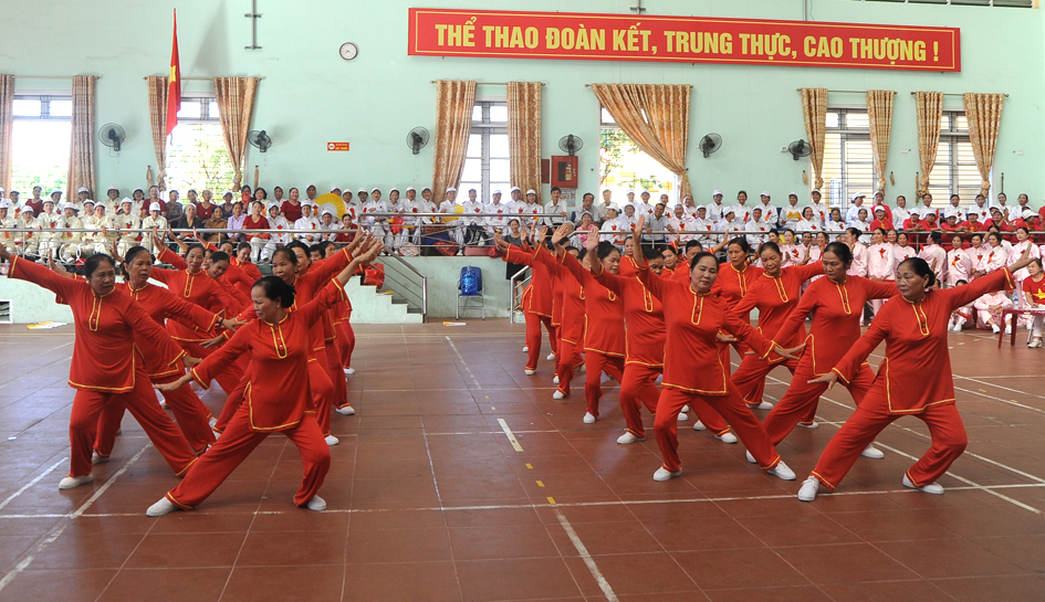 Hội thao NCT tỉnh Bắc Giang