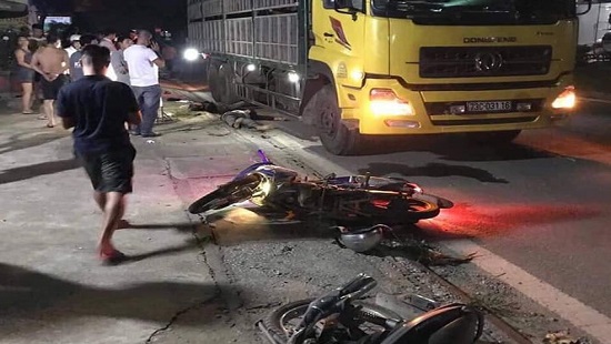 Hiện trường vụ tai nạn