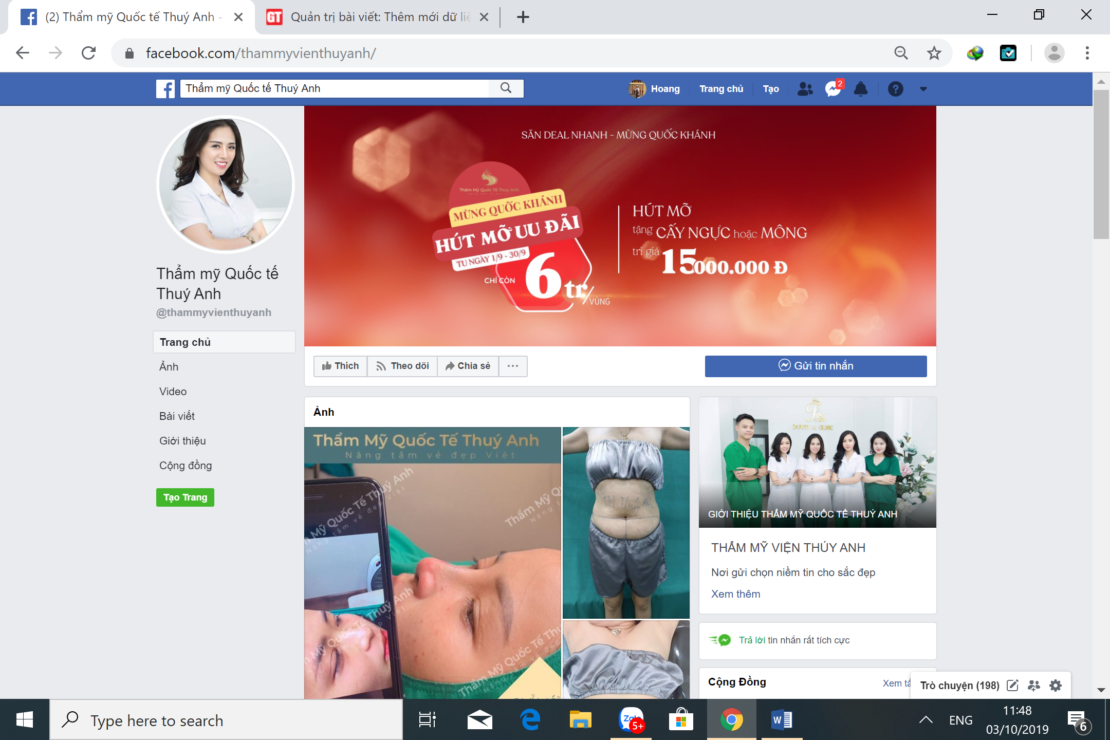 Thẩm mỹ kh&ocirc;ng được ph&eacute;p h&uacute;t mỡ bụng hay thực hiện c&aacute;c thủ thuật, n&acirc;ng ngực.