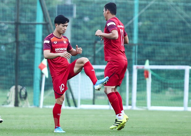 C&ocirc;ng Phượng khiến huấn luyện vi&ecirc;n Park Hang-seo lo lắng về cảm gi&aacute;c thi đấu kh&ocirc;ng được tốt nhất. (Ảnh: Nguy&ecirc;n An)