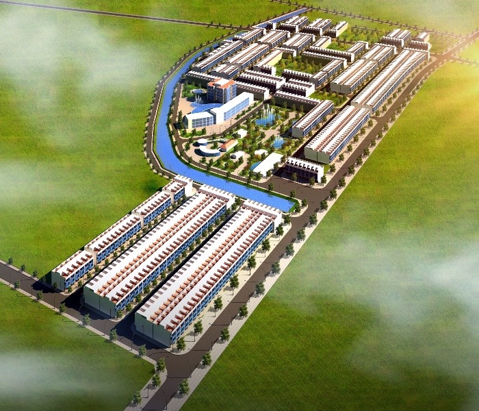 Quy hoạch dự &aacute;n x&acirc;y dựng đoạn đường Thống Nhất v&agrave; hạ tầng kỹ thuật khu d&acirc;n cư phường Thắng Lợi nhưng C&ocirc;ng ty thi&ecirc;n Lộc vẫn lấy t&ecirc;n dự &aacute;n Khu d&acirc;n cư