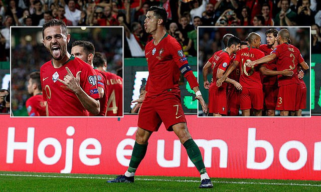 C.Ronaldo ghi bàn thứ 699 trong sự nghiệp, Bồ Đào Nha đại thắng - 1