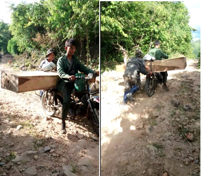 &Ocirc;ng trạm trưởng N.R đ&atilde; c&oacute; 4 lần lấy mỗi xe 50 ng&agrave;n đồng nhằm cho gỗ lậu chạy qua trạm.