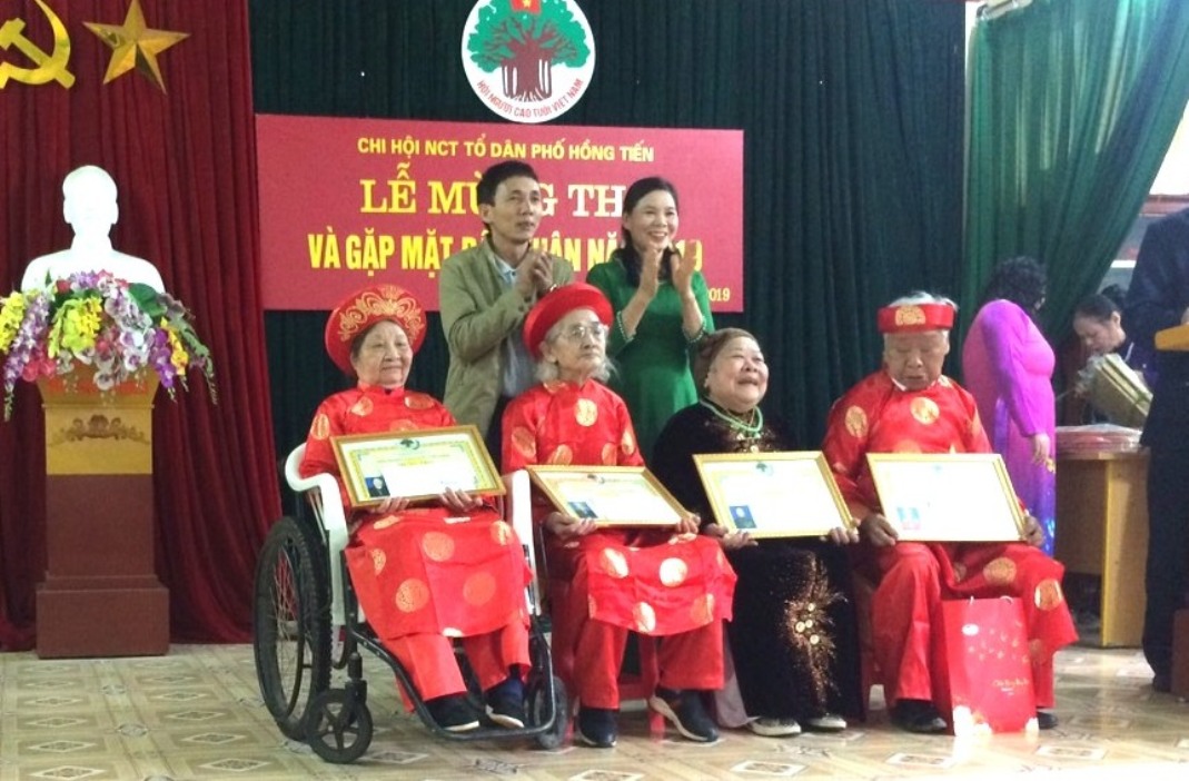 Mừng thọ cho NCT TP Y&ecirc;n B&aacute;i