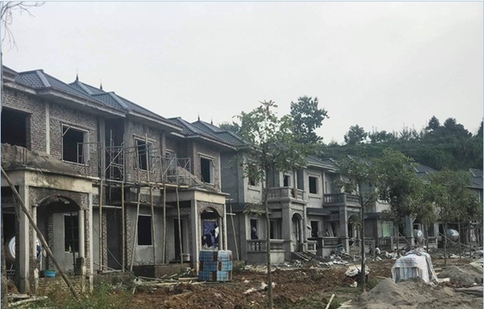 C&aacute;c căn hộ đang ho&agrave;n thiện tại dự &aacute;n.