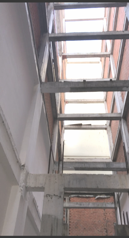 Giếng trời ở nh&agrave; số 192 phố L&ecirc; Th&aacute;nh T&ocirc;n