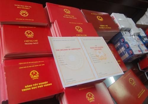 Ai dùng bằng giả?