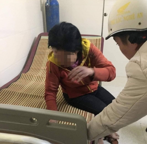 Nghệ An: Nghi án người phụ nữ bị đánh đập bầm dập dẫn đến hoảng loạn