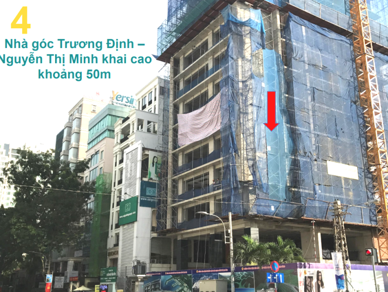 G&oacute;c đường Nguyễn Thị Minh Khai-Trương định c&ocirc;ng x&acirc;y x&acirc;y dựng nh&agrave; cao 50m